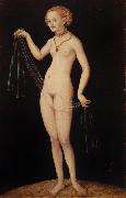 CRANACH, Lucas the Elder Venus (nn03) oil painting reproduction